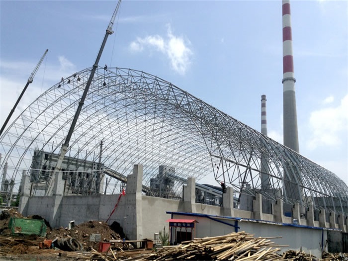 锦州煤机油桶翘工程网架